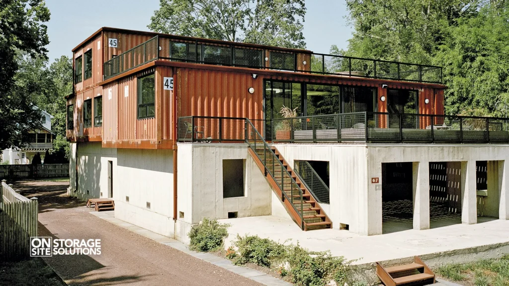 Design Options for Shipping Container Homes in Maryland-Hybrid construction