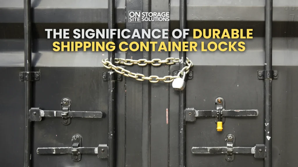 shipping container locks