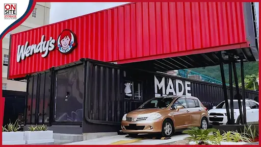 Wendy's shipping container