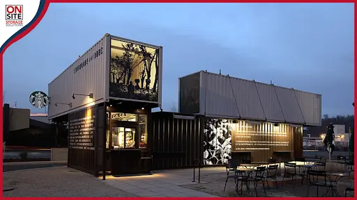 Prominent businesses utilize shipping containers as their store