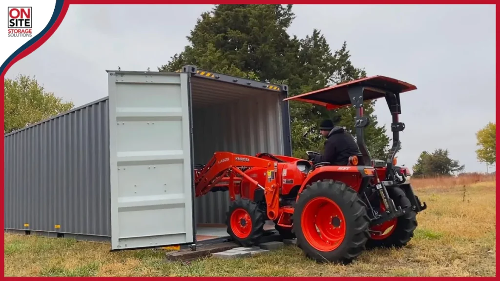 Farm Equipment shipping container