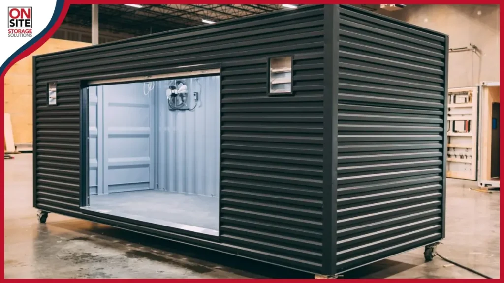 Considering Customization Options of shipping container