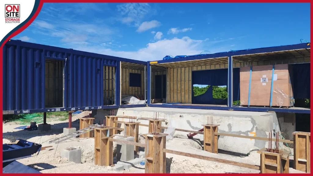Quick to Build and Can Change of shipping container