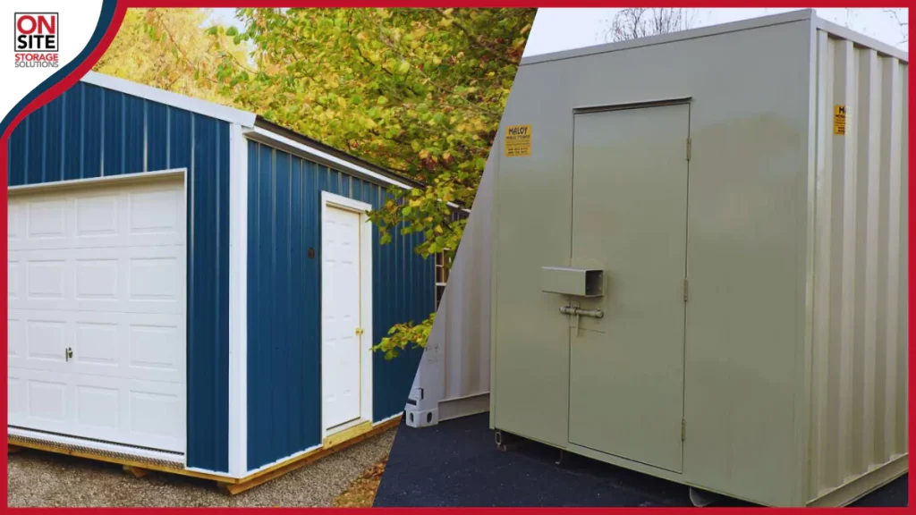 Durability and Maintenance of container shed