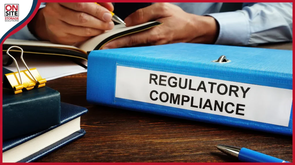 Regulatory Compliance of container shed