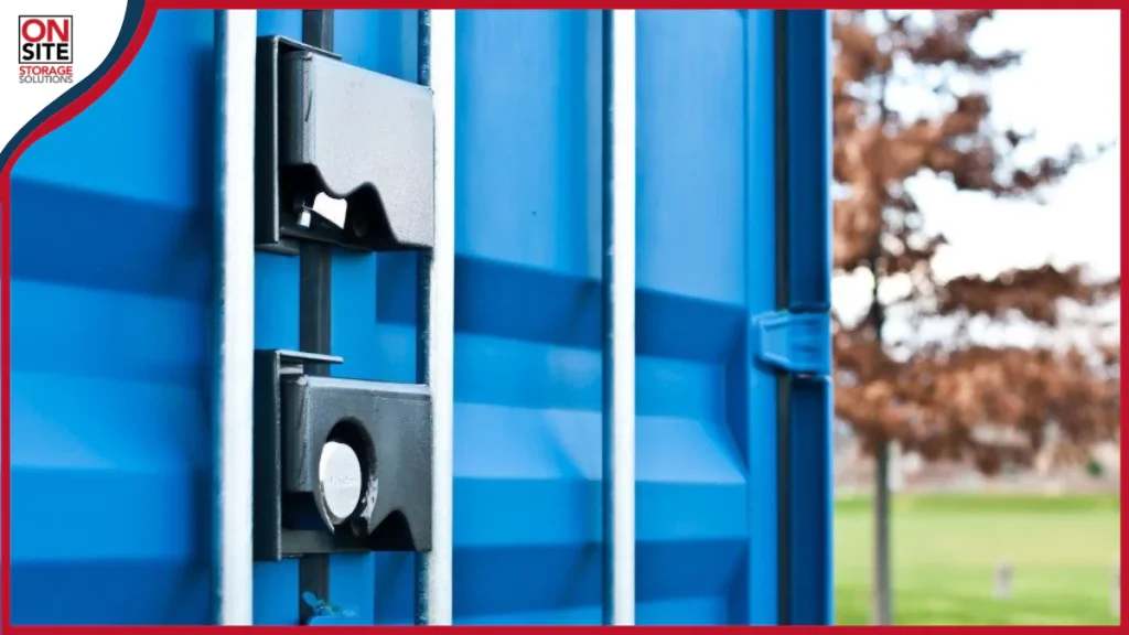 What are shipping container safety locks