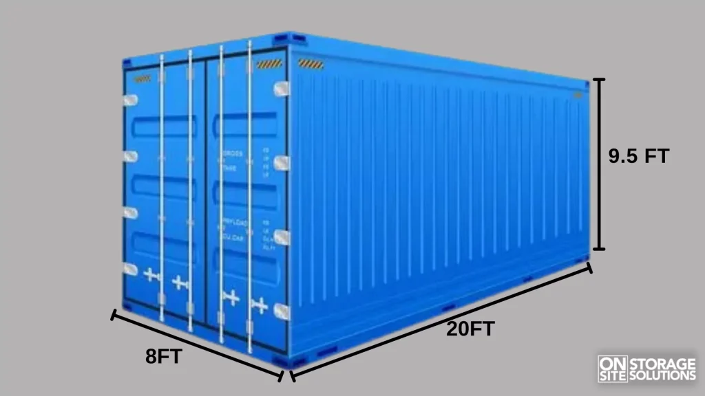 20' High Cube Container Dimensions