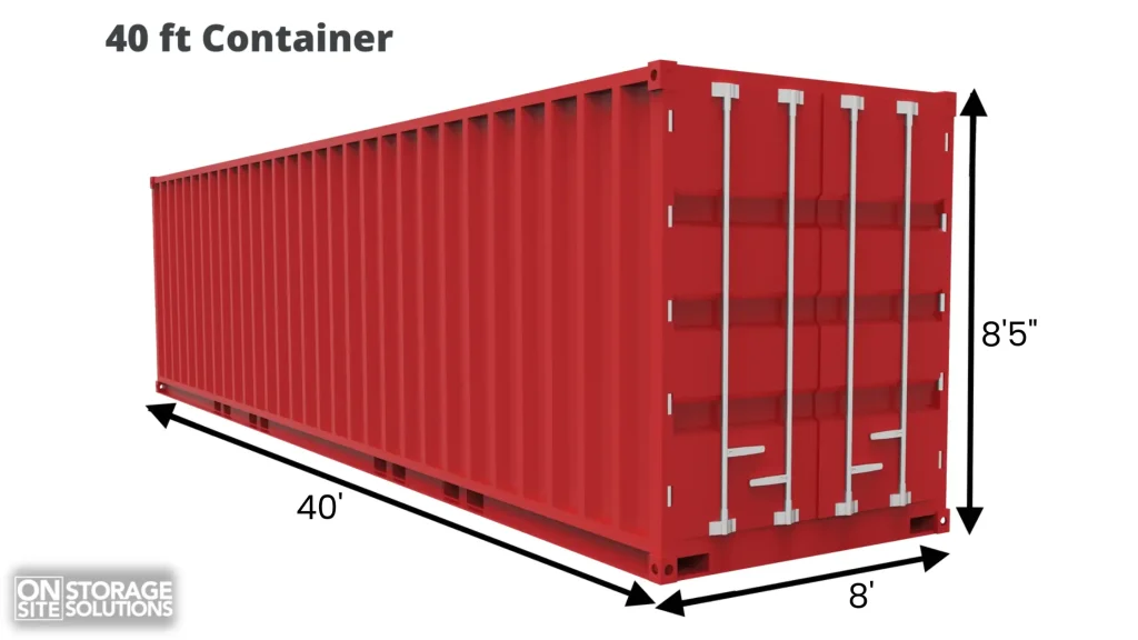 Understanding the 40-Foot Container Size