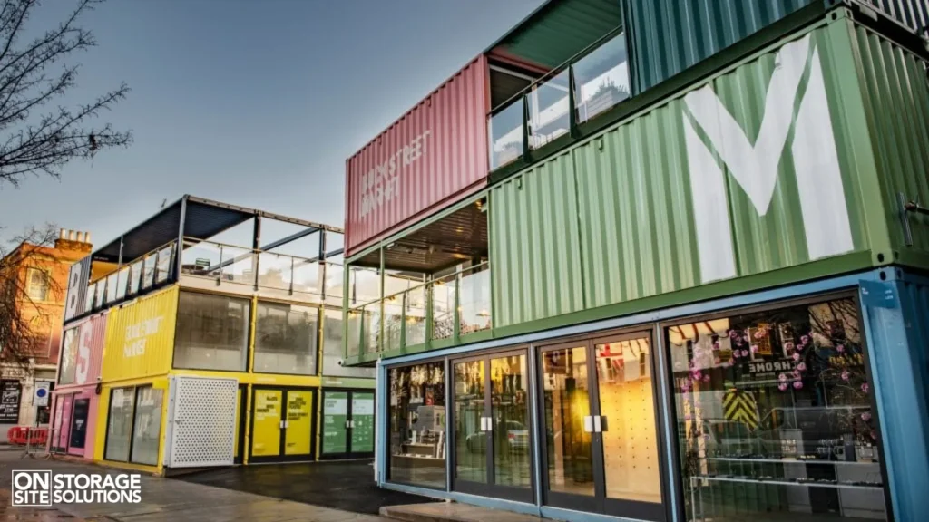 Pop-Up Retail Shops shipping container