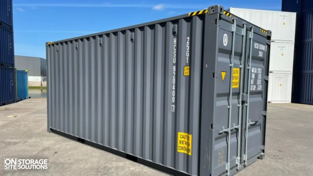 High Cube Containers Optimizing Vertical Space