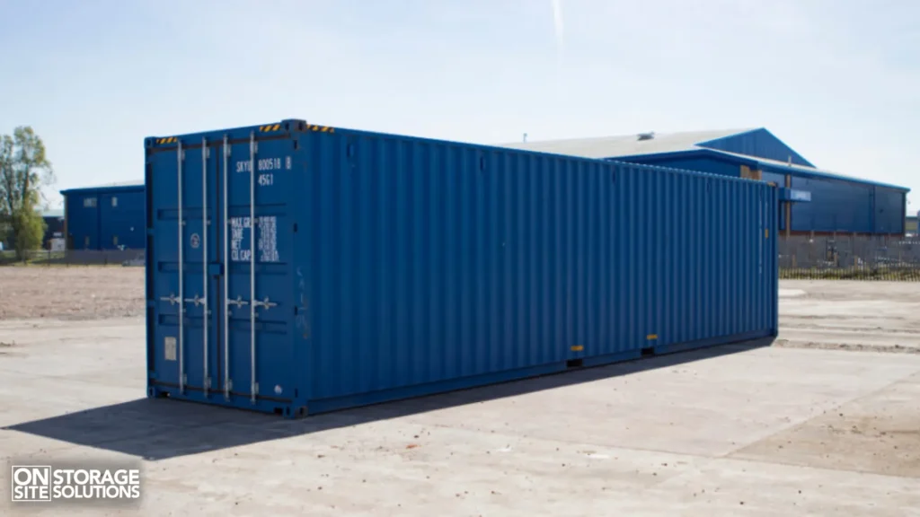 40 ft high cube used container