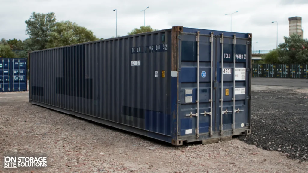 40-foot shipping container