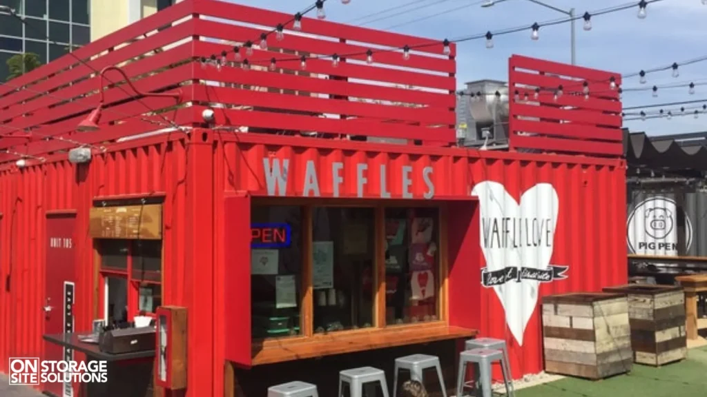 Top Container Eateries in Long Beach-waffle love