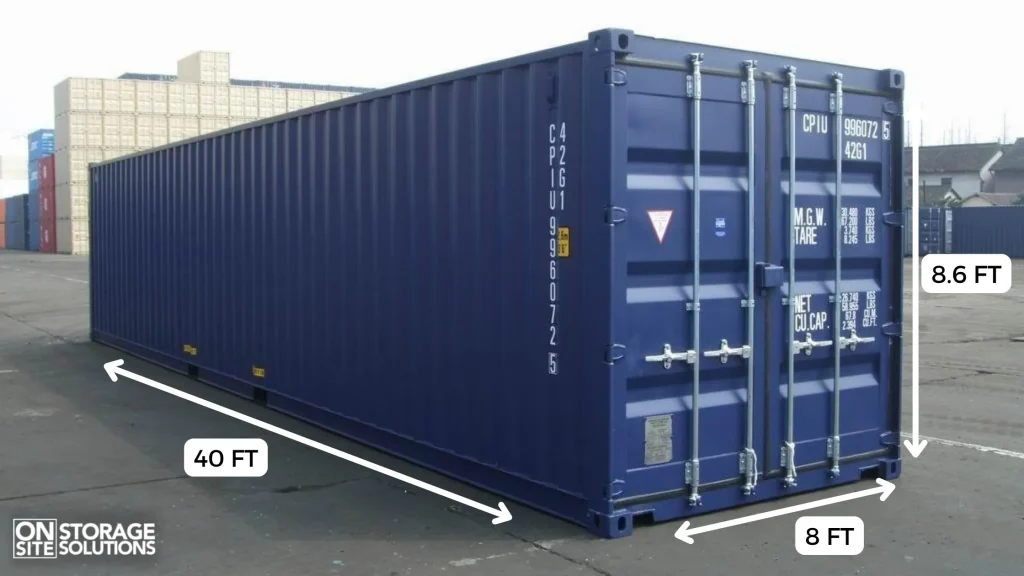 40-foot Containers