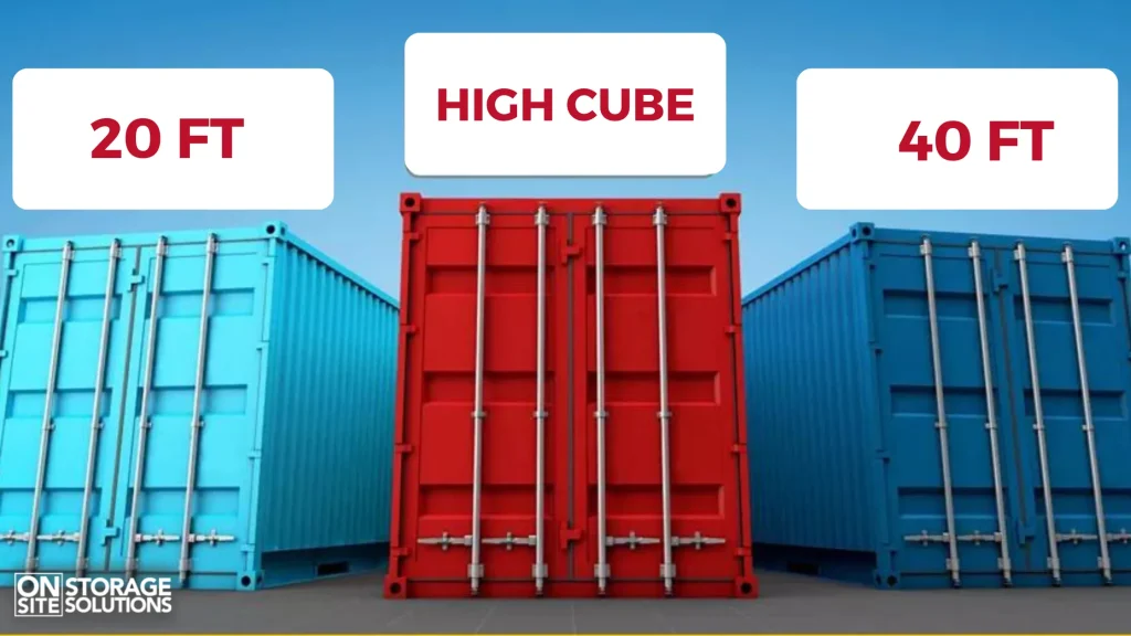 Typical Shipping Container Sizes