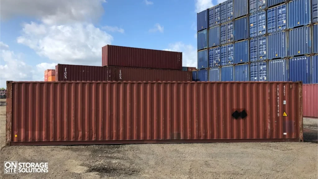 Dry Van Shipping Containers