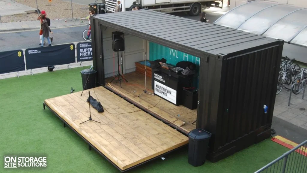 Advantages of Shipping Container Music Stages