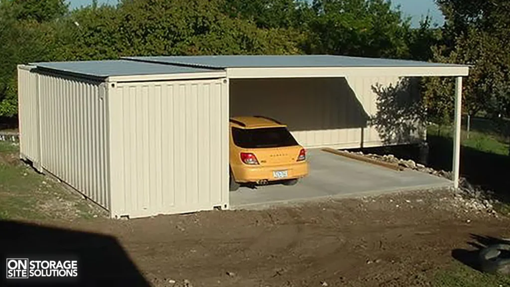 Container Cover Garage