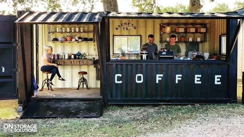 Cafés and Coffee Shops cargo containers