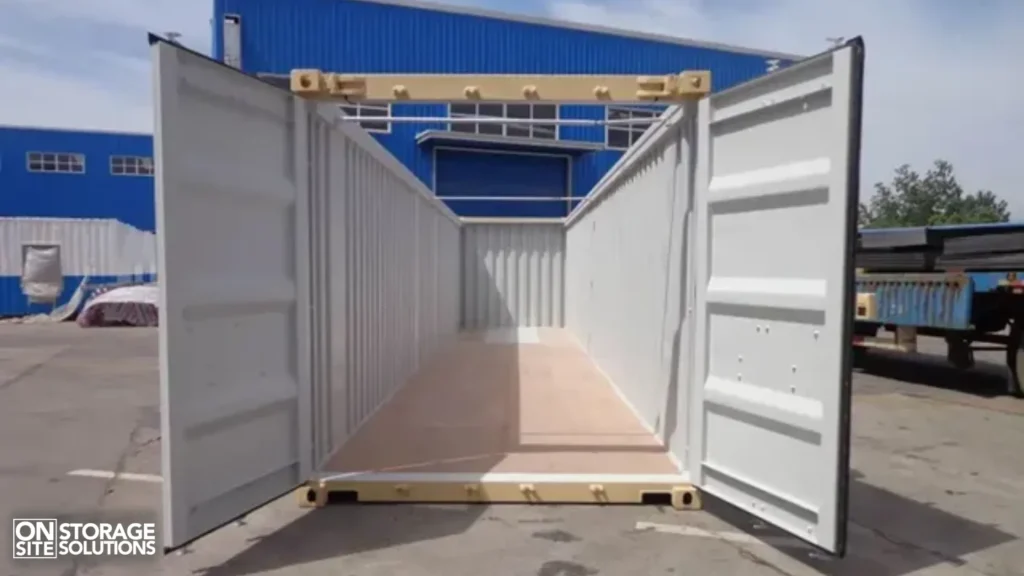 Open-Top 40-Foot Shipping Container
