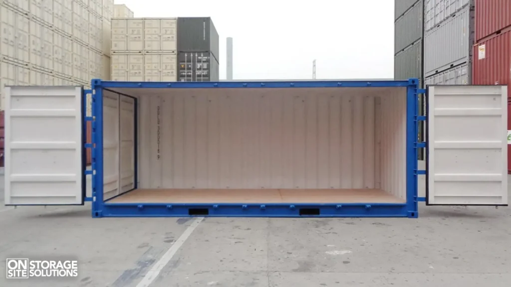 Open-side Shipping Container