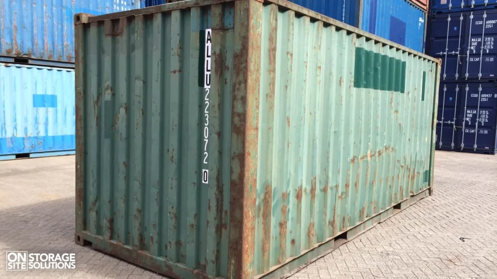 USED shipping container