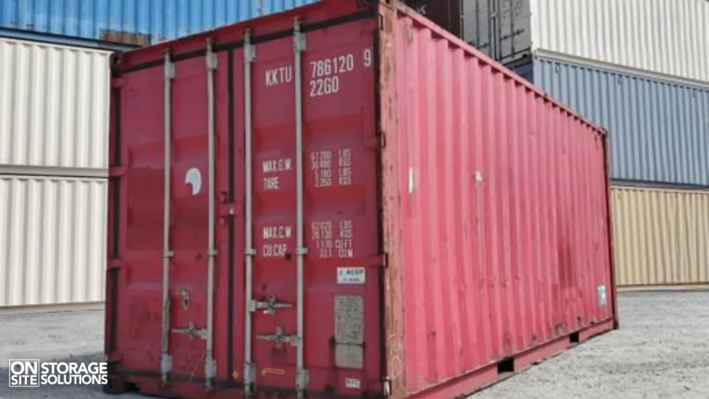 wind and water tight shipping container