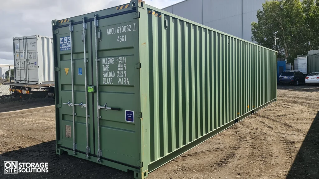 What is a 40 ft High Cube Shipping Container