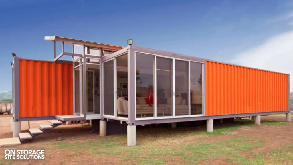 Shipping Container Home and Living Spaces