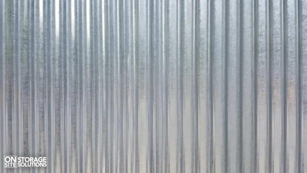 Different Textures of Shipping Containers-Corrugated Steel texture