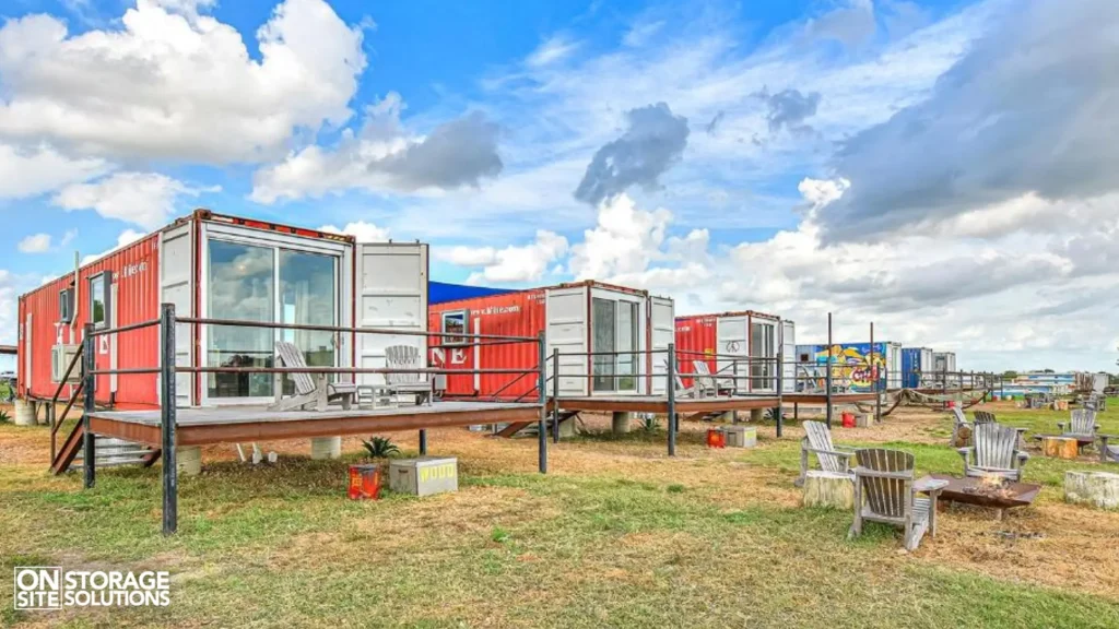 Repurposed Shipping Container Hotels Worldwide-Flophouze Hotel in Round Top, Texas