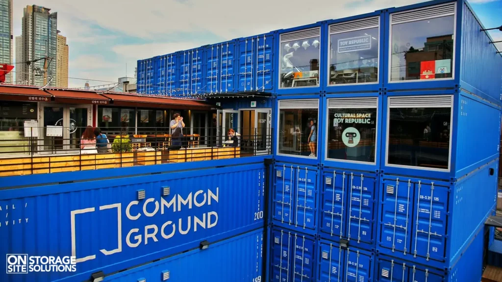 Real-World Examples of Repurposed Shipping Containers-Common Ground, Korea