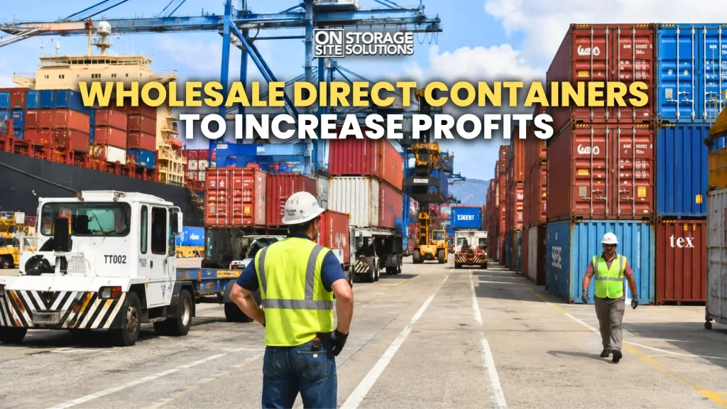 Wholesale direct container solutions for businesses seeking bulk inventory and increased profits