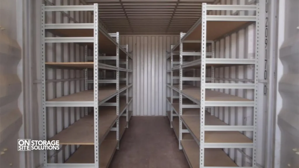 Accessories for Enhancing Shipping-Shelves for Shipping Containers