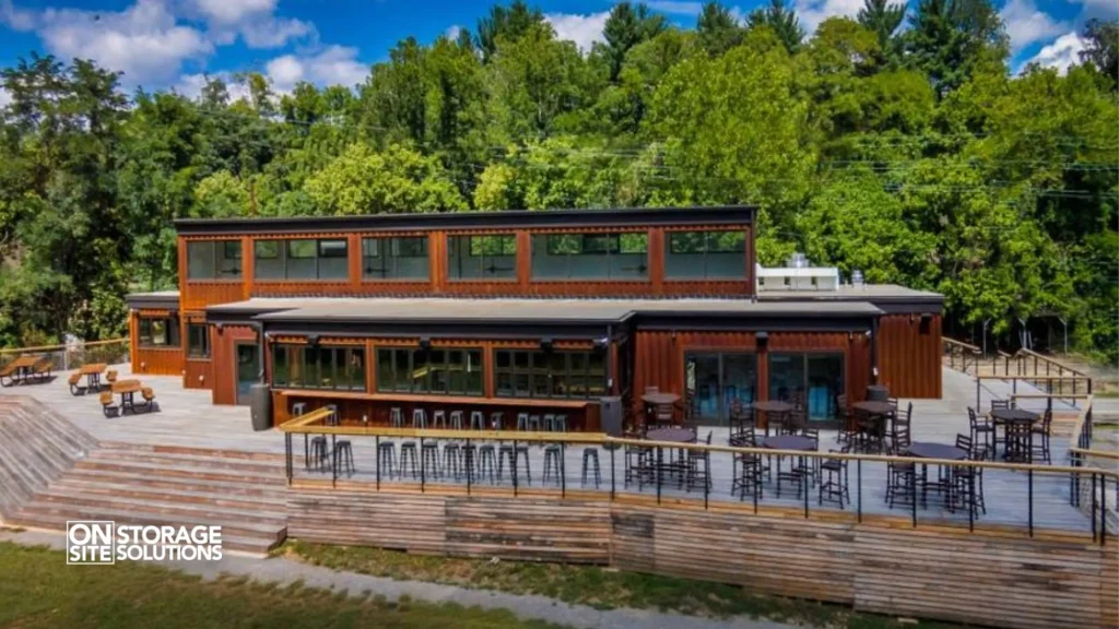 Restaurants Utilizing Shipping Containers as Kitchen Spaces-Smoky Park Supper Club, Asheville