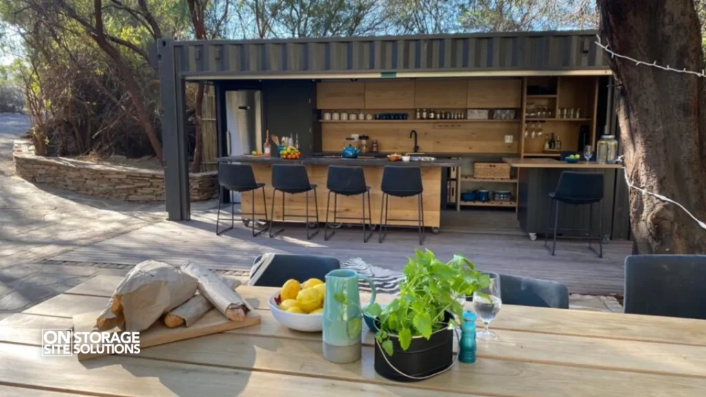 Various Types of Shipping Container Kitchens-Outdoor Kitchen