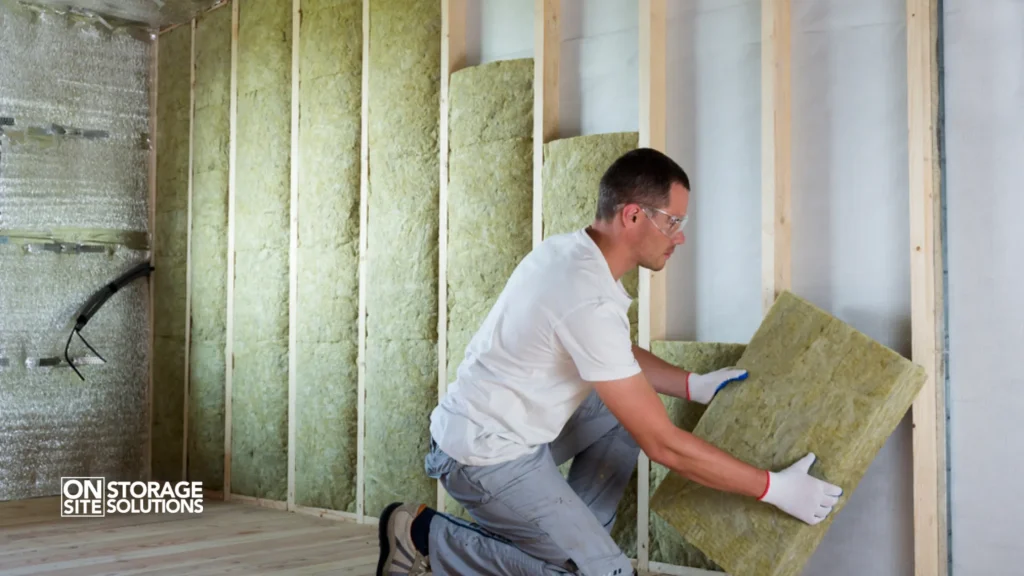 Essential Features for Modifying a 40 ft Shipping Container-Insulation