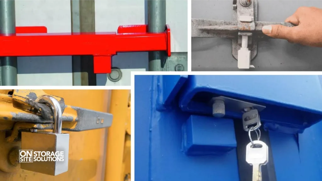 Essential Features for Modifying a 40 ft Shipping Container-Locks and Security
