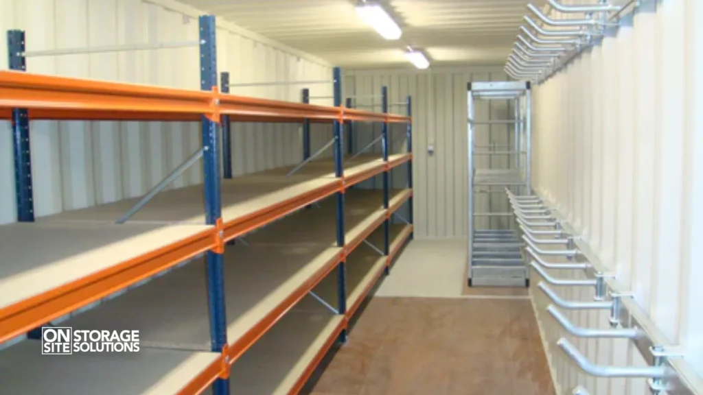 Essential Features for Modifying a 40 ft Shipping Container-Shelves and Storage