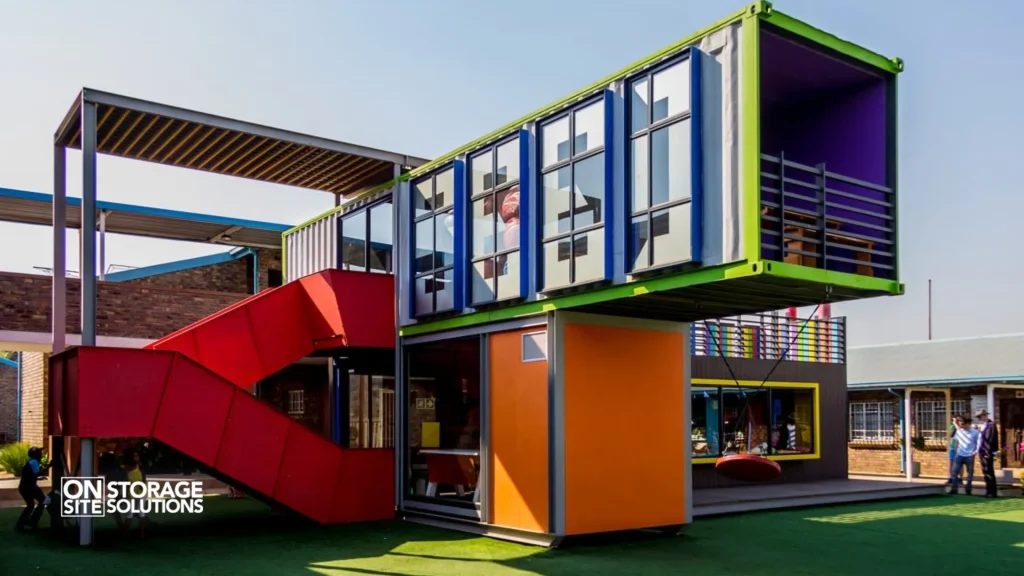 The Creative Usage of 40ft Shipping Containers-classrooms