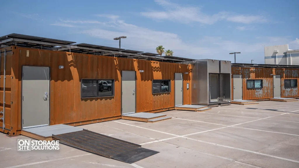 The Creative Usage of 40ft Shipping Containers-Emergency Shelters
