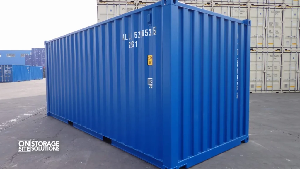 Types of Shipping Containers Available-DRY VAN CONTAINERS