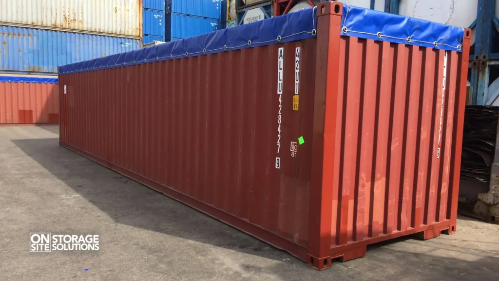 Types of Shipping Containers Available-OPEN TOP CONTAINERS
