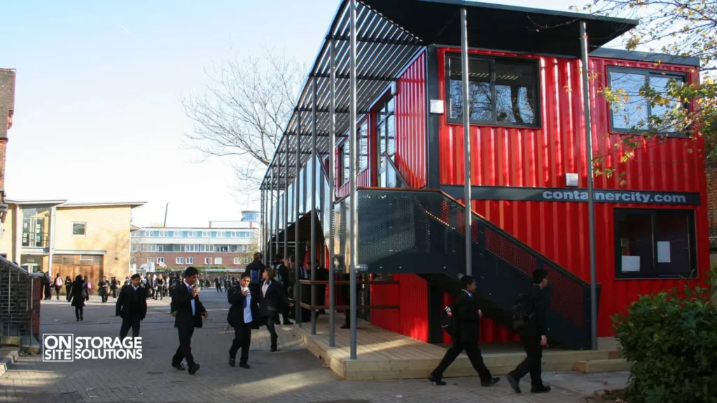 Uses for Shipping Containers-Schools