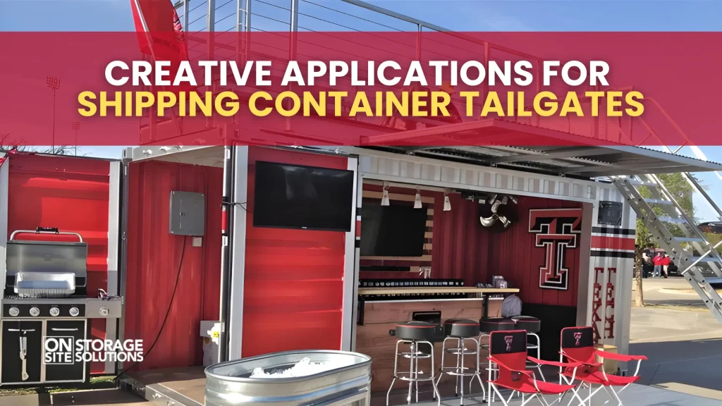 Creative Applications for Shipping Container Tailgates
