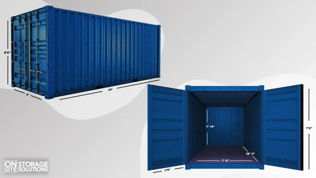 40 Foot Container Dimensions and Capacity