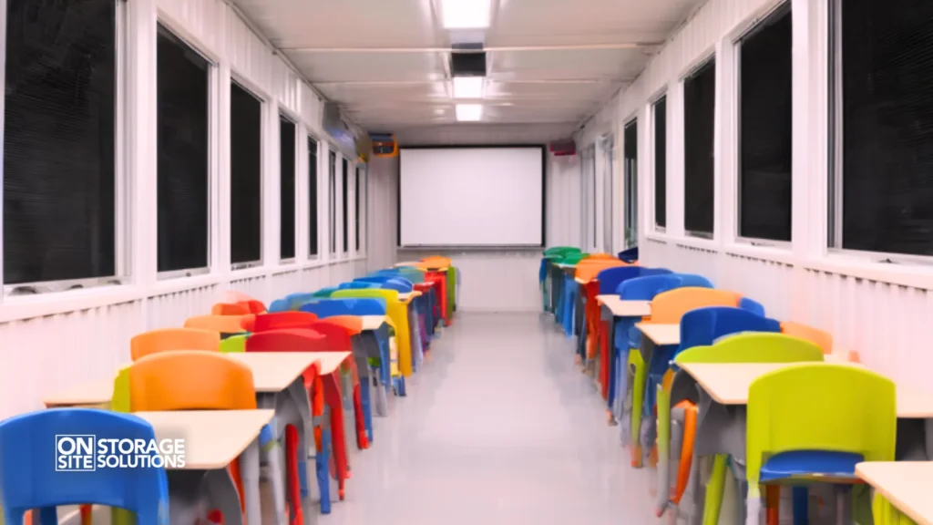 Creative Usage of 40ft HC Shipping Container Mobile Classroom