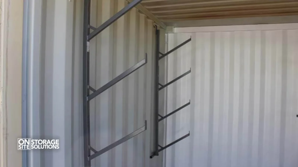 Accessories Available for 40-Foot HC Shipping Container-Shelving Brackets