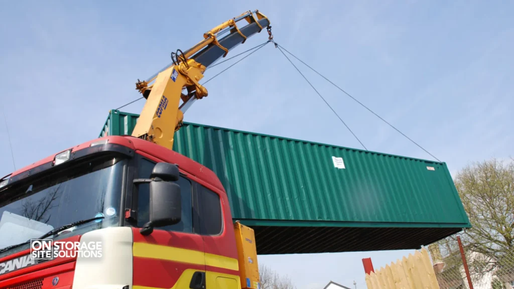 Explaining the Delivery Process of shipping container