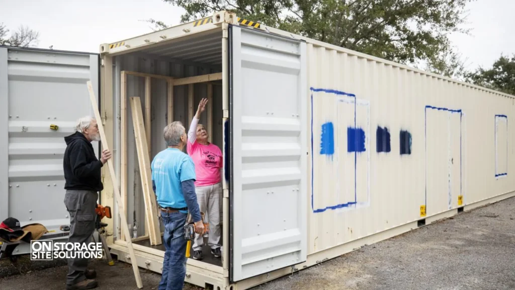 A Showcase of Innovation and Potential-shipping container